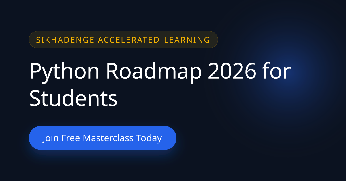 Python Roadmap 2026 For Students | For Students AI Career Path | Python ...
